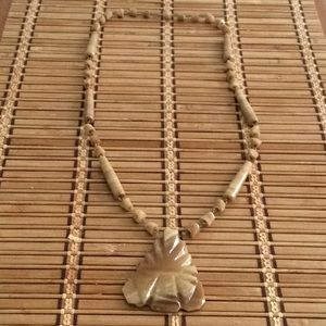 Vintage Hippie Bohemian Agate Pendent Neckace